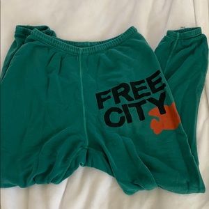 free city sweatpants